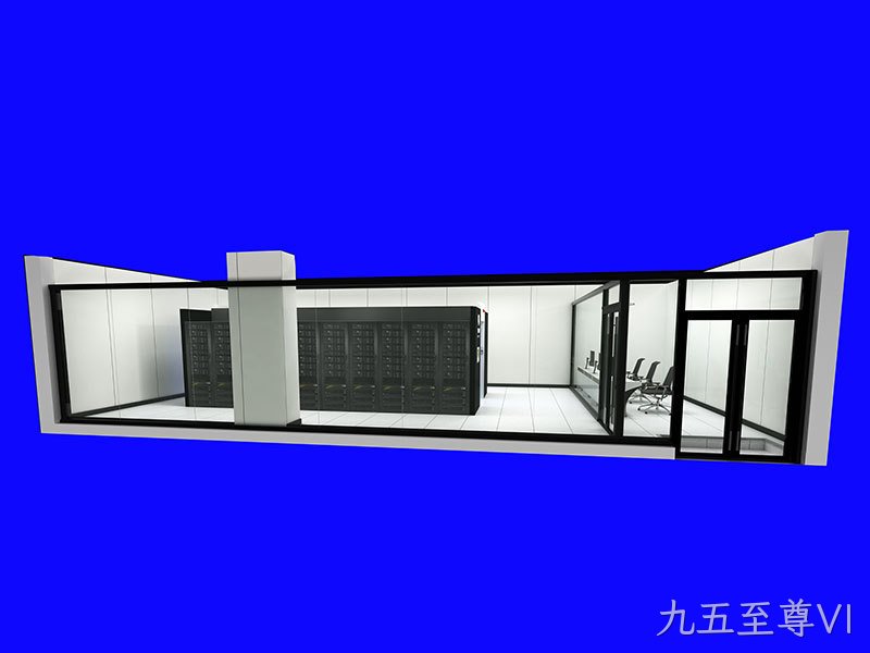 某企业机房效果图